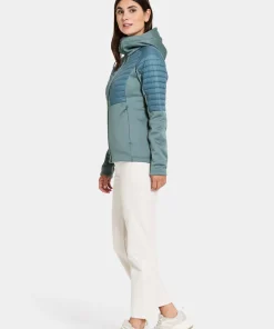 Didriksons Women's Annema Full Zip 6 Factory Blue