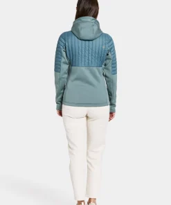 Didriksons Women's Annema Full Zip 6 Factory Blue