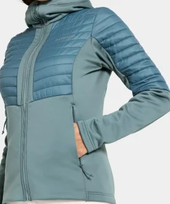 Didriksons Women's Annema Full Zip 6 Factory Blue
