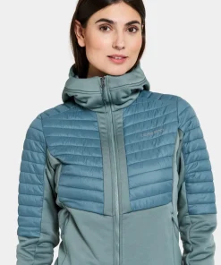 Didriksons Women's Annema Full Zip 6 Factory Blue