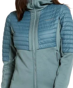Didriksons Women's Annema Full Zip 6 Factory Blue