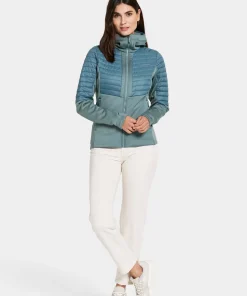 Didriksons Women's Annema Full Zip 6 Factory Blue