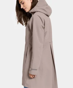 Didriksons Women's Bea Parka 6 Ash Brown