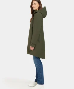 Didriksons Women's Bea Parka 6 Deep Green