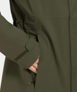 Didriksons Women's Bea Parka 6 Deep Green