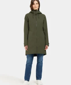 Didriksons Women's Bea Parka 6 Deep Green