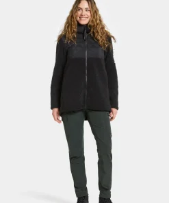 Didriksons Women's Bibi Full Zip 2 Black