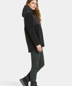 Didriksons Women's Bibi Full Zip 2 Black