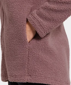 Didriksons Women's Bibi Full Zip 2 Faded Wine
