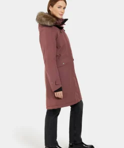 Didriksons Women's Erika Parka 3 Old Rust