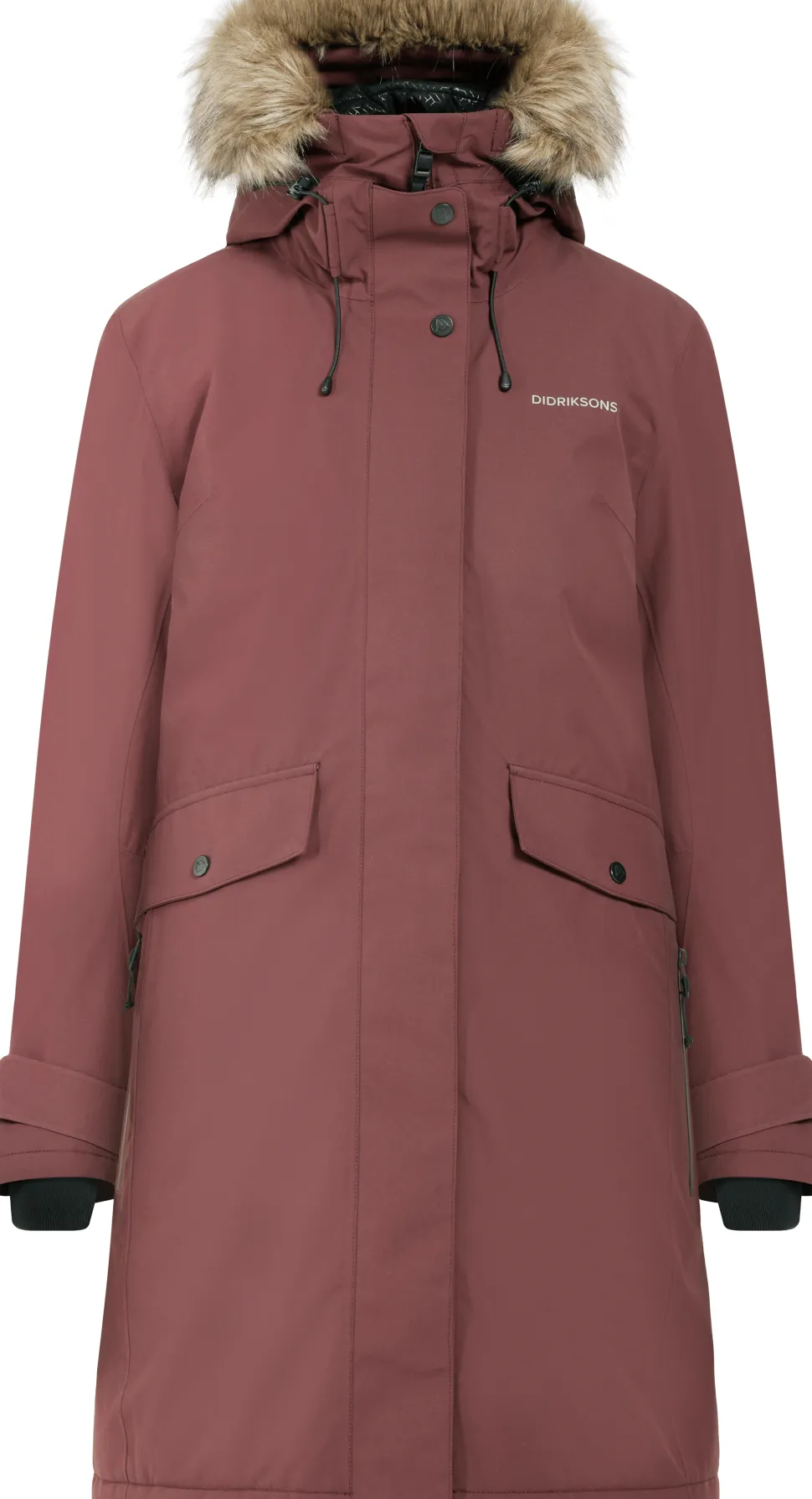 Didriksons Women's Erika Parka 3 Old Rust