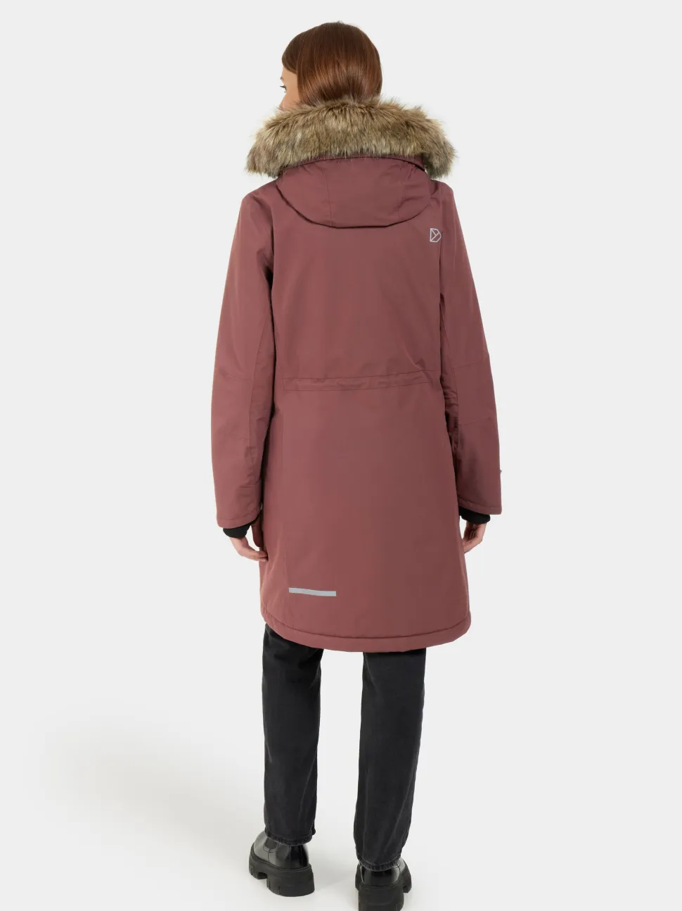 Didriksons Women's Erika Parka 3 Old Rust