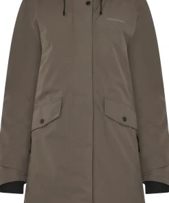 Didriksons Women's Erika Parka 3 Mocha Brown