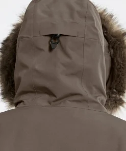 Didriksons Women's Erika Parka 3 Mocha Brown