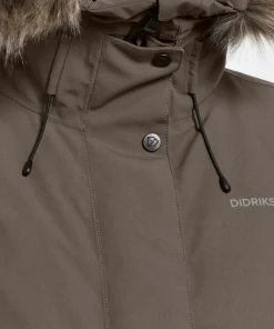 Didriksons Women's Erika Parka 3 Mocha Brown