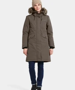 Didriksons Women's Erika Parka 3 Mocha Brown