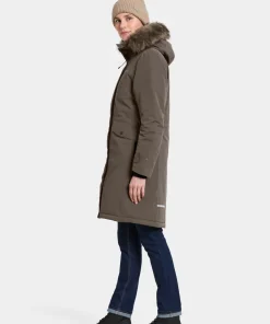 Didriksons Women's Erika Parka 3 Mocha Brown