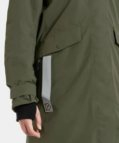 Didriksons Women's Erika Parka 3 Deep Green