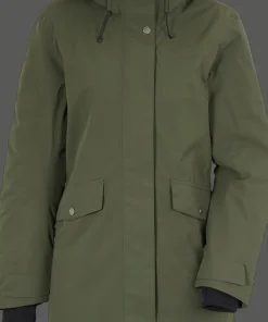 Didriksons Women's Erika Parka 3 Deep Green