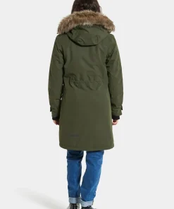 Didriksons Women's Erika Parka 3 Deep Green