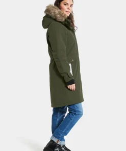 Didriksons Women's Erika Parka 3 Deep Green
