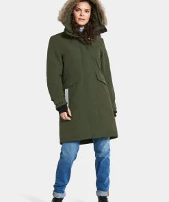 Didriksons Women's Erika Parka 3 Deep Green