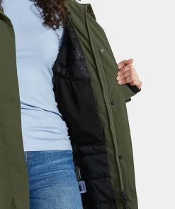 Didriksons Women's Erika Parka 3 Deep Green