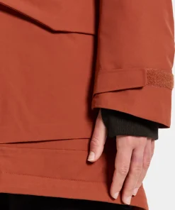 Didriksons Women's Frida Parka 7 Rust