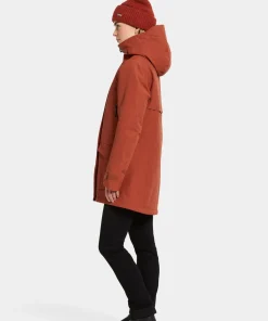 Didriksons Women's Frida Parka 7 Rust