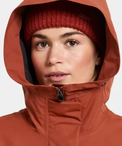 Didriksons Women's Frida Parka 7 Rust
