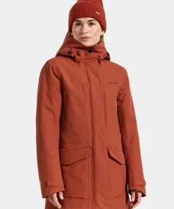 Didriksons Women's Frida Parka 7 Rust