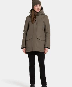 Didriksons Women's Frida Parka 7 Mocha Brown