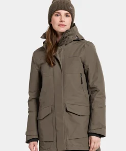Didriksons Women's Frida Parka 7 Mocha Brown