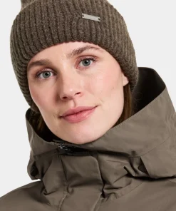 Didriksons Women's Frida Parka 7 Mocha Brown