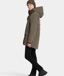 Didriksons Women's Frida Parka 7 Mocha Brown