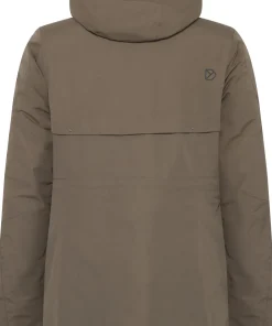 Didriksons Women's Frida Parka 7 Mocha Brown