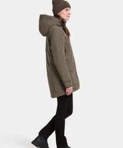 Didriksons Women's Frida Parka 7 Mocha Brown