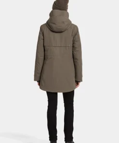 Didriksons Women's Frida Parka 7 Mocha Brown
