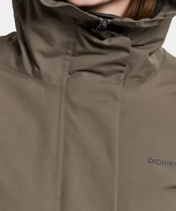 Didriksons Women's Frida Parka 7 Mocha Brown
