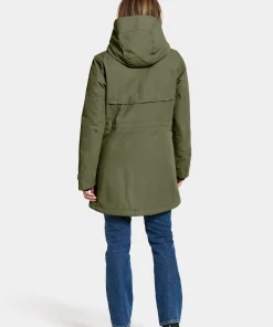 Didriksons Women's Frida Parka 7 Deep Green
