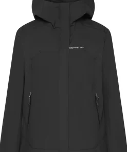Didriksons Women's Grit Jacket 3 Solid Black
