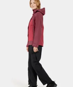 Didriksons Women's Grit Jacket 3 Anemon Red