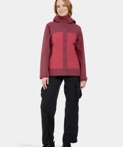Didriksons Women's Grit Jacket 3 Anemon Red