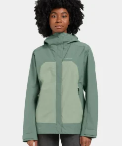Didriksons Women's Grit Jacket 3 Dark Moss