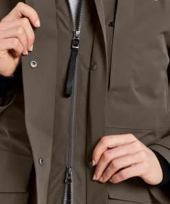 Didriksons Women's Harriet Parka Mocha Brown