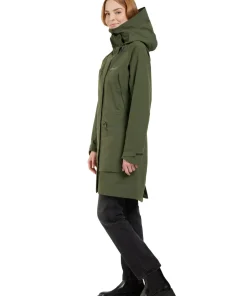 Didriksons Women's Ilma Parka 8 Deep Green