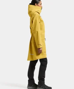 Didriksons Women's Ilma Parka 8 Yellow Pollen