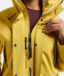 Didriksons Women's Ilma Parka 8 Yellow Pollen