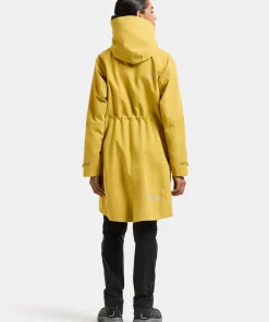 Didriksons Women's Ilma Parka 8 Yellow Pollen