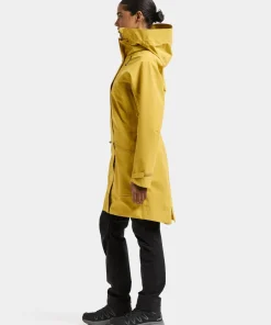 Didriksons Women's Ilma Parka 8 Yellow Pollen